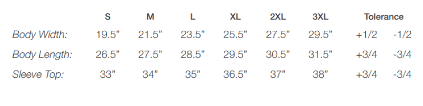 budweiser military can inspired hoodie size chart