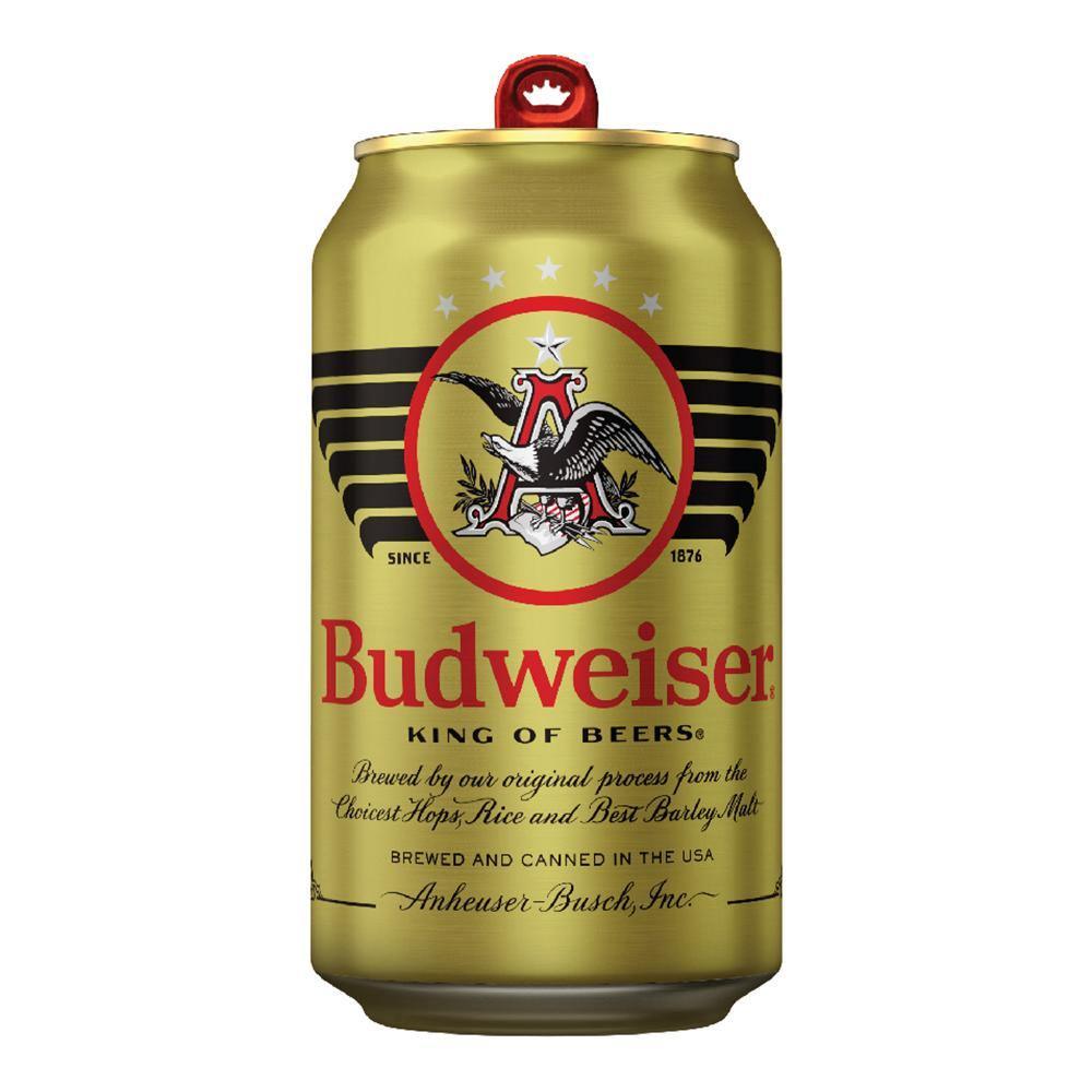 gold budweiser military can patch
