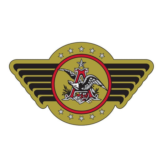 budweiser military wings patch