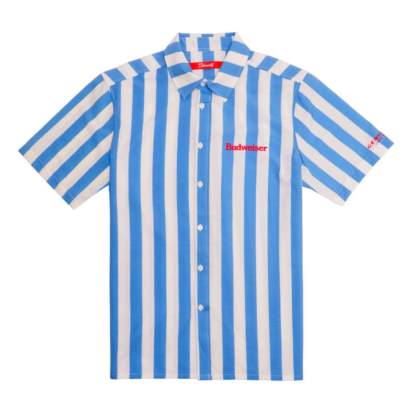トップス 50~60s stripe camp collar shirt トップス 50~60s stripe camp collar shirt Women's Camp Collar