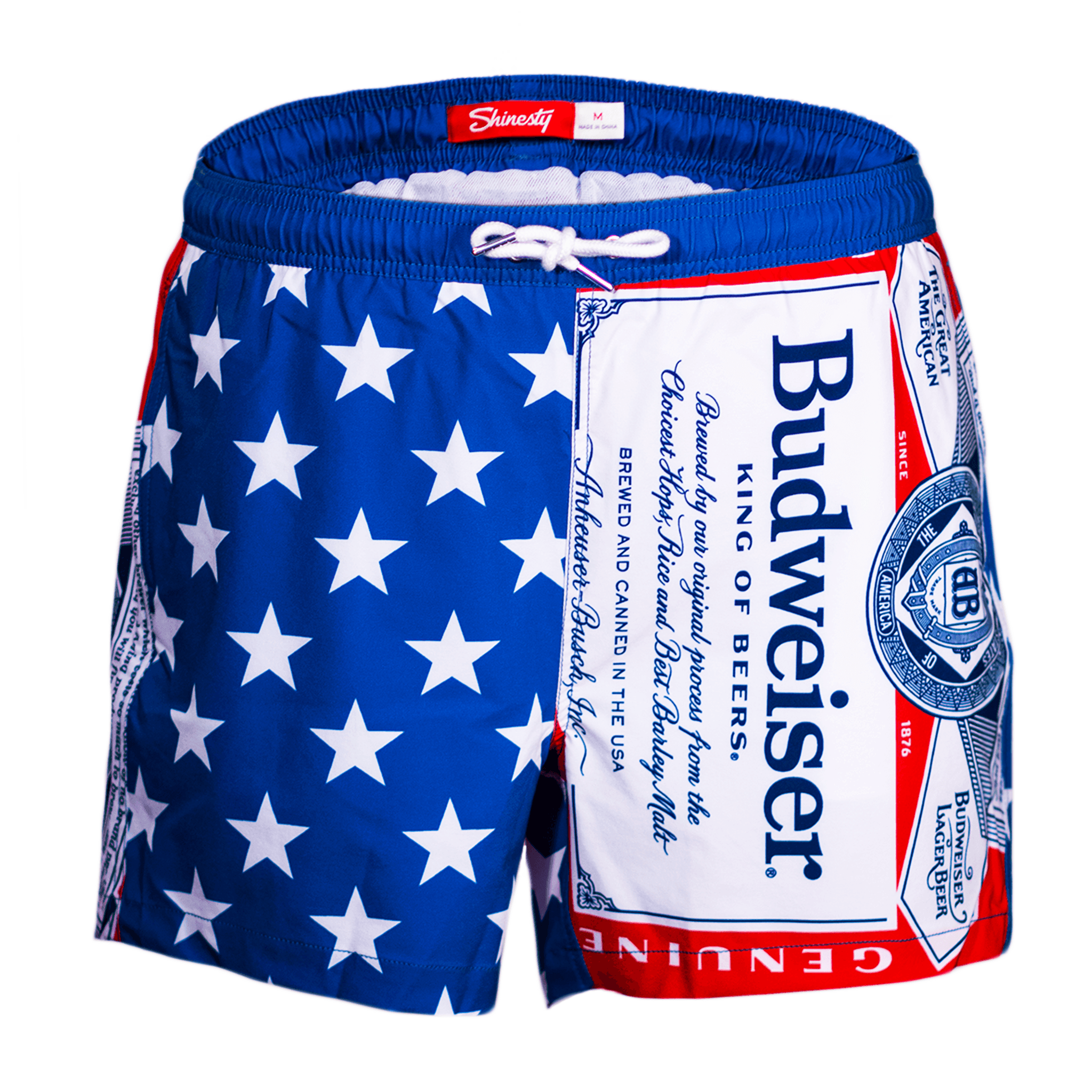 Budweiser RWB Swim Trunks