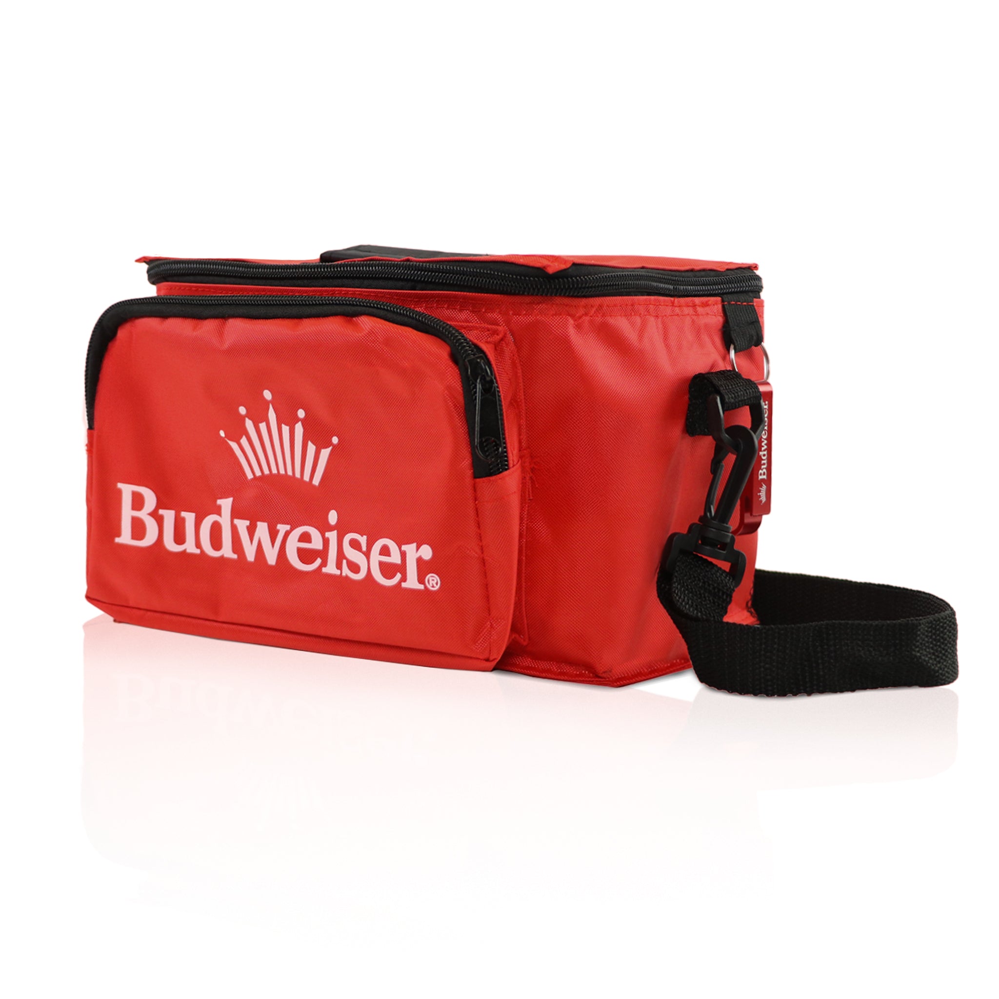 Insulated Cooler Bud Light Hard Cooler Budweiser 6-Pack Cooler