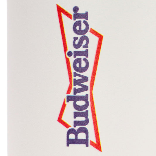 detail of budweiser logo 
