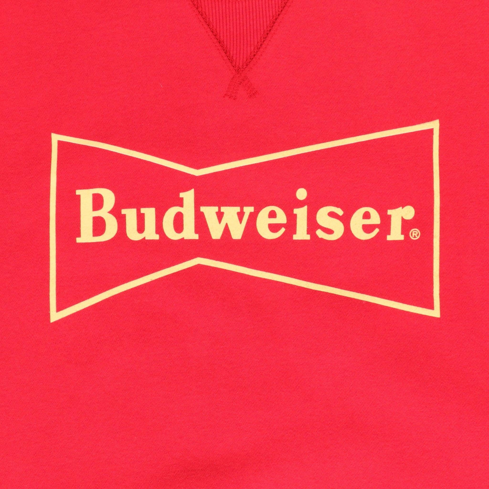 detail of budweiser  bowtoe logo