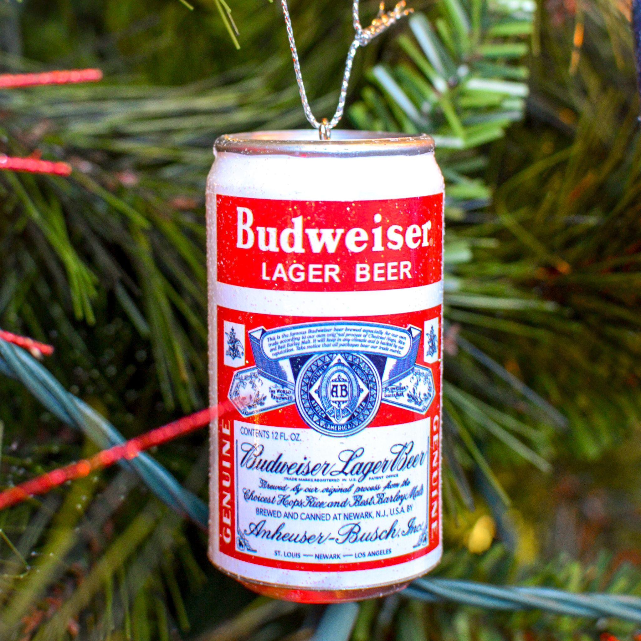 Budweiser Vintage Can Ornament