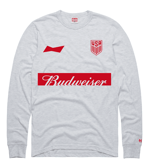 Budweiser US Soccer Long Sleeve Shirt 