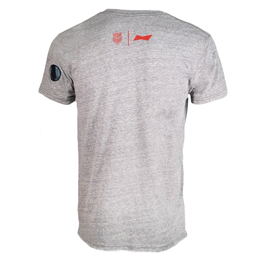 Gray Budweiser X USMNT Soccer T-Shirt - Back