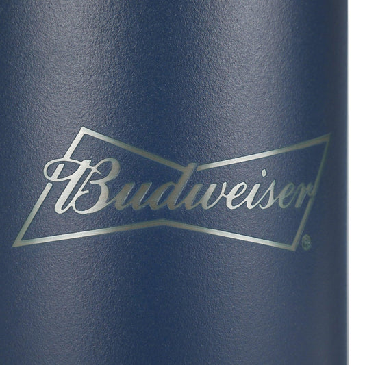 navy budweiser yeti 12oz can colster