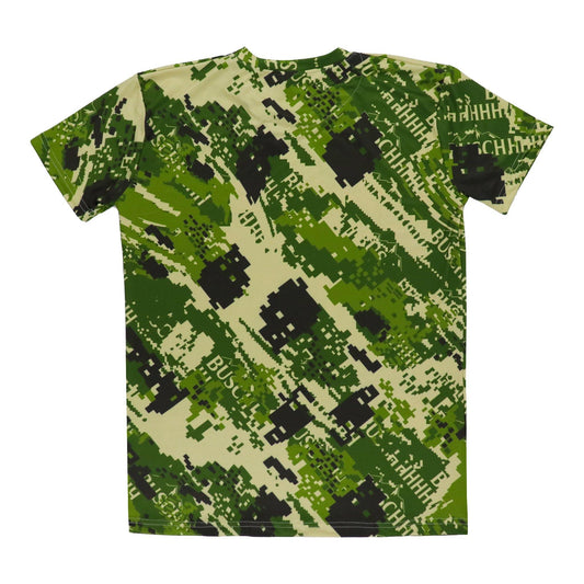 back of busch camo t shirt