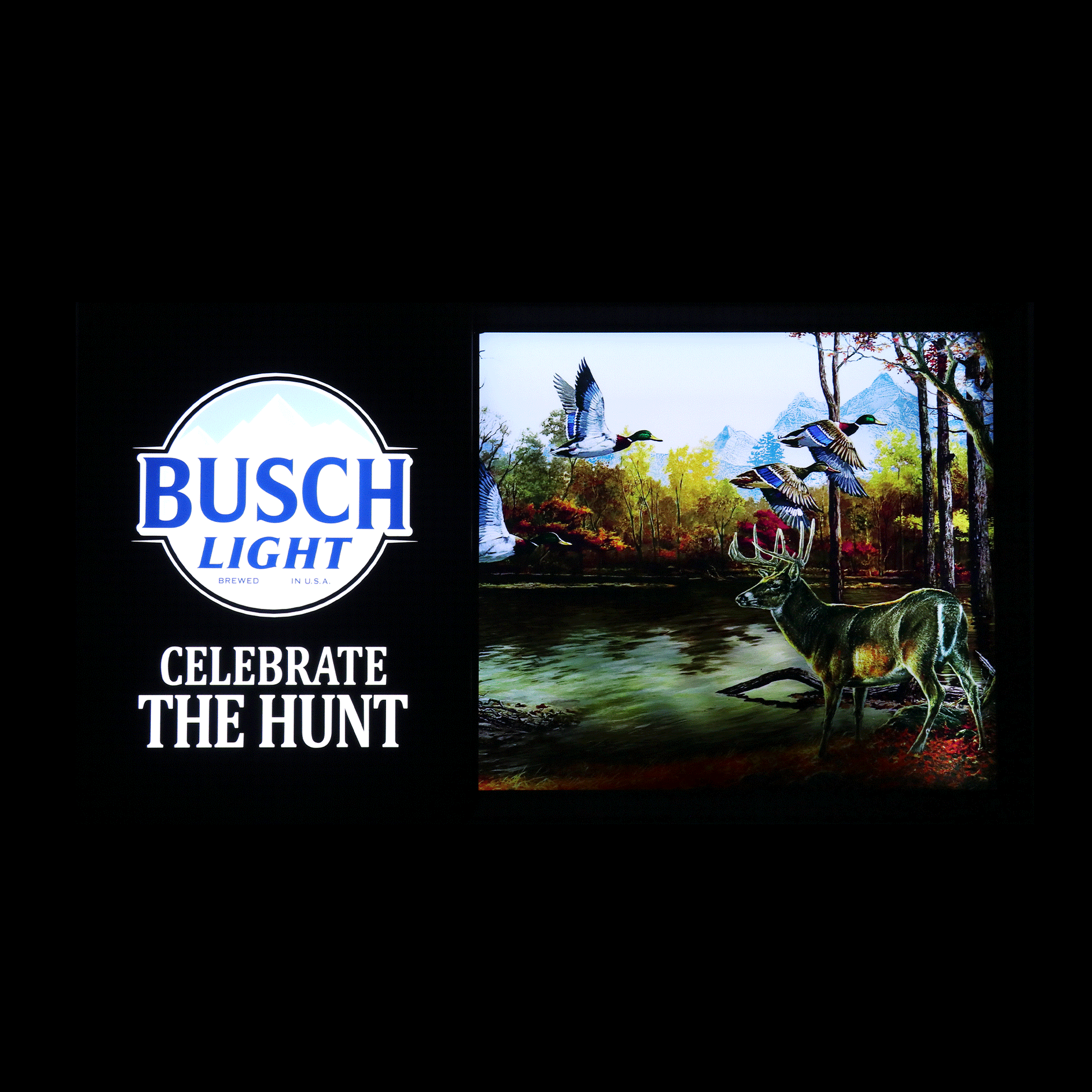 Busch Light Hunting Scenorama LED