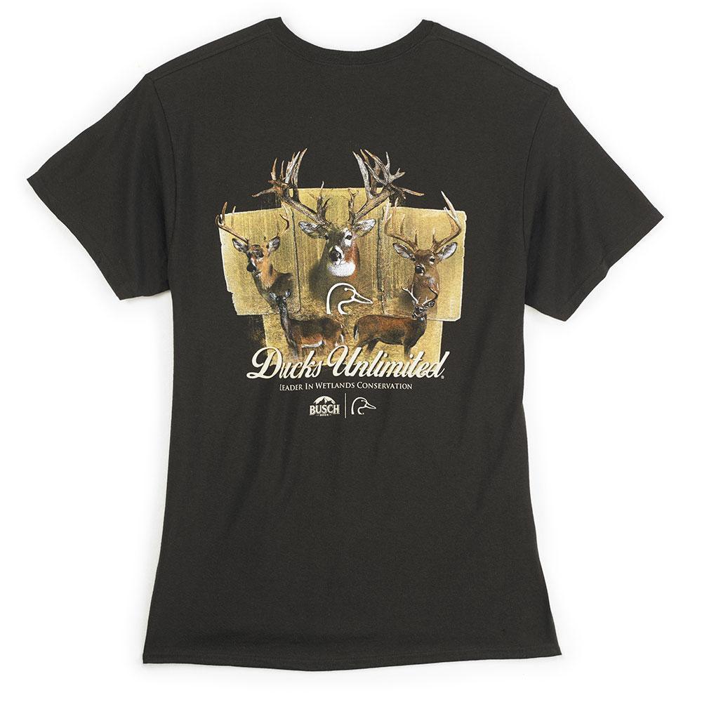 busch ducks unlimited buck t shirt