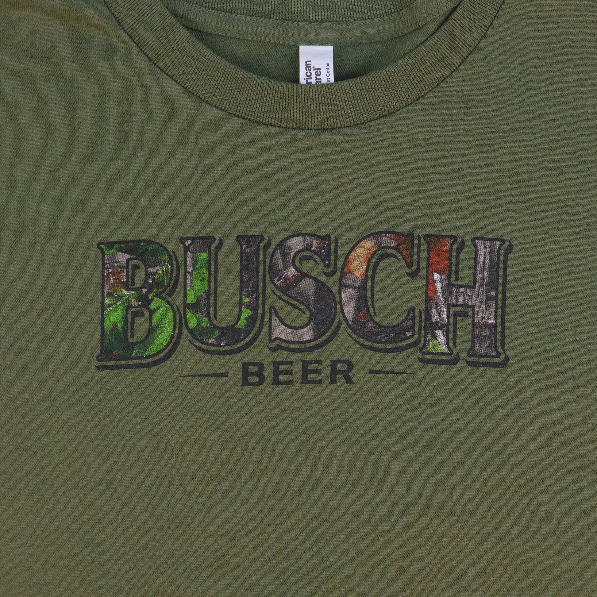 Busch Earth Camo Logo T-Shirt