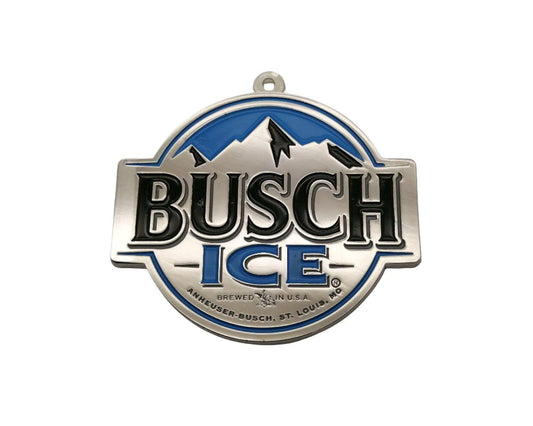 busch ice disc ornament