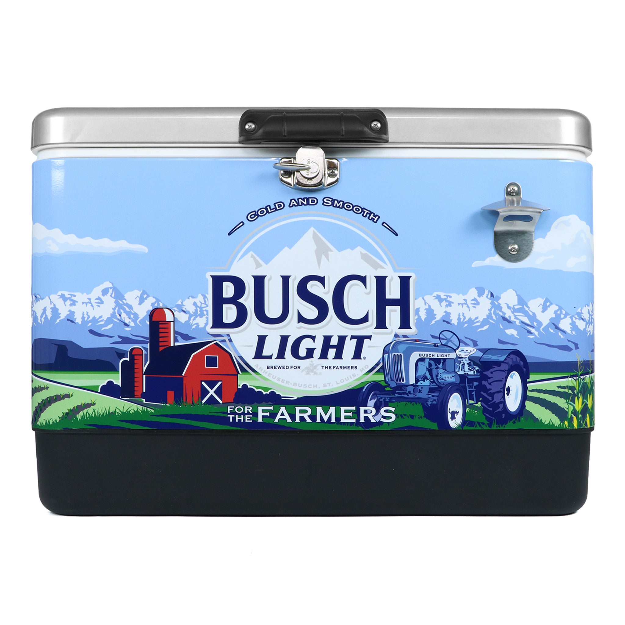 Busch Light Farming & Freedom 54qt Cooler