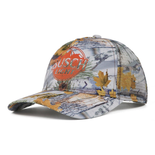Busch Light All Over Camo Hat - Front Angle