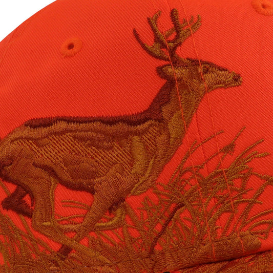 Busch Light Blaze Deer Hat - Side Detail