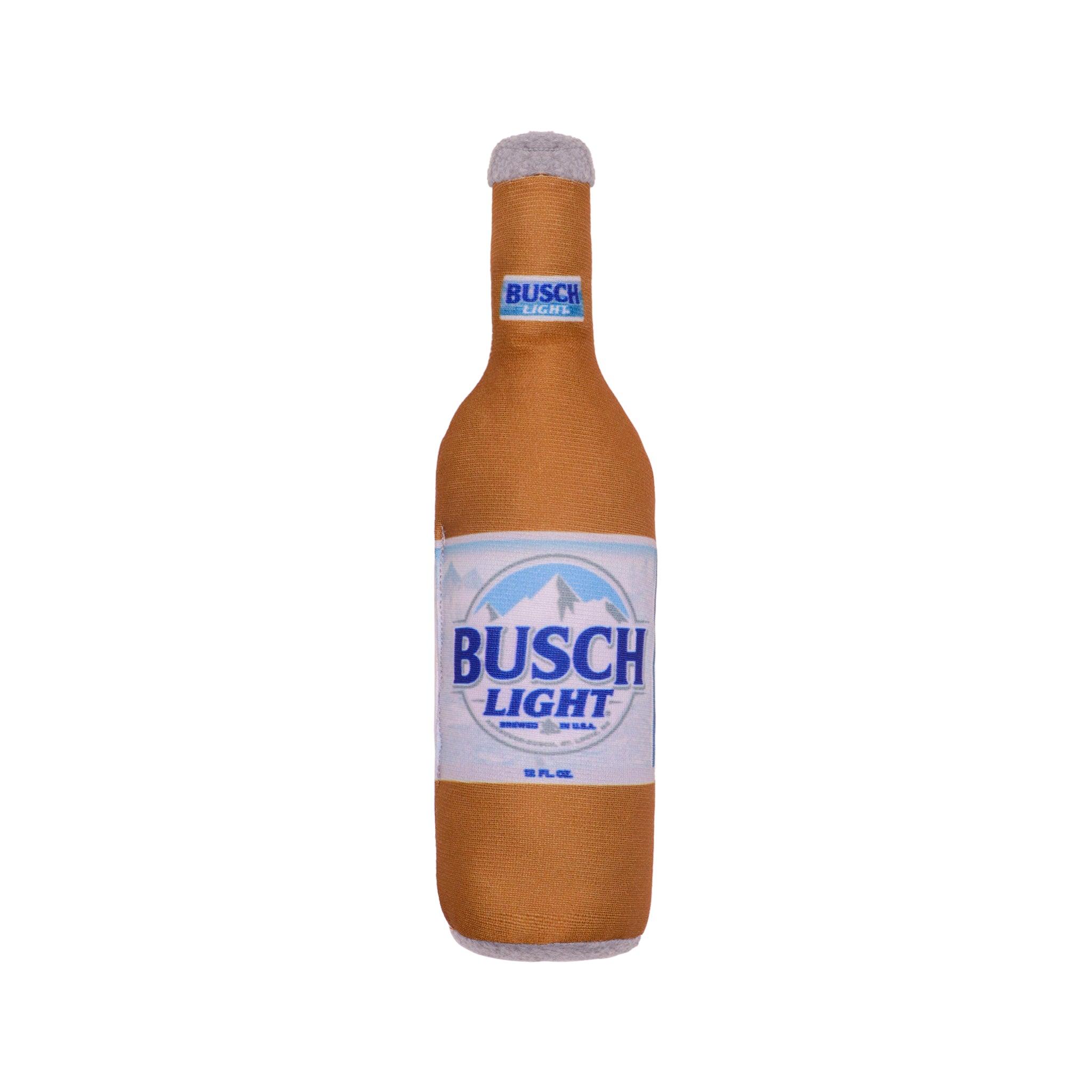 busch light bottle pet toy