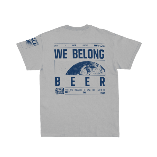 Busch Light "we belong beer" Case Against Space Tee