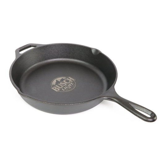 Busch Light 10.25" Cast Iron Skillet