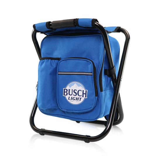 Busch Light Backpack Cooler Stool