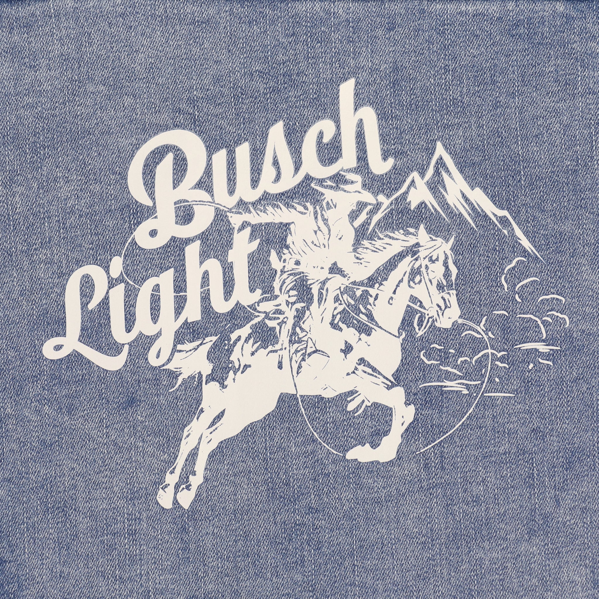 Busch Light Rodeo Denim Jacket