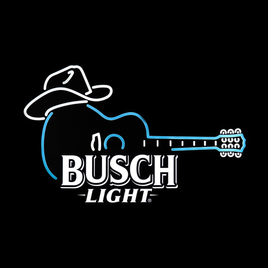 Busch Light Country Guitar LED Sign