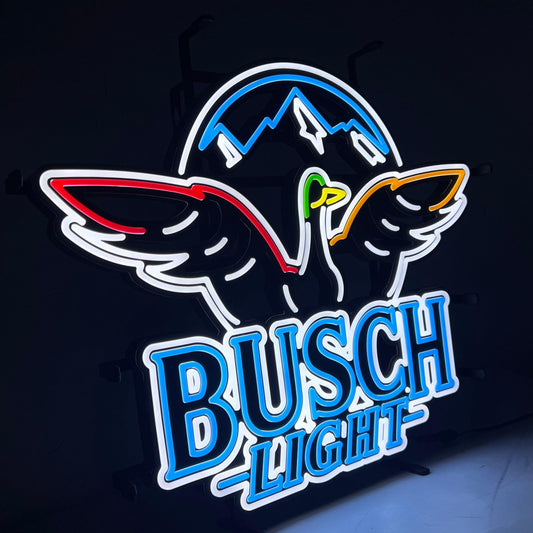Busch Light Hunting Neon Lit in Dark