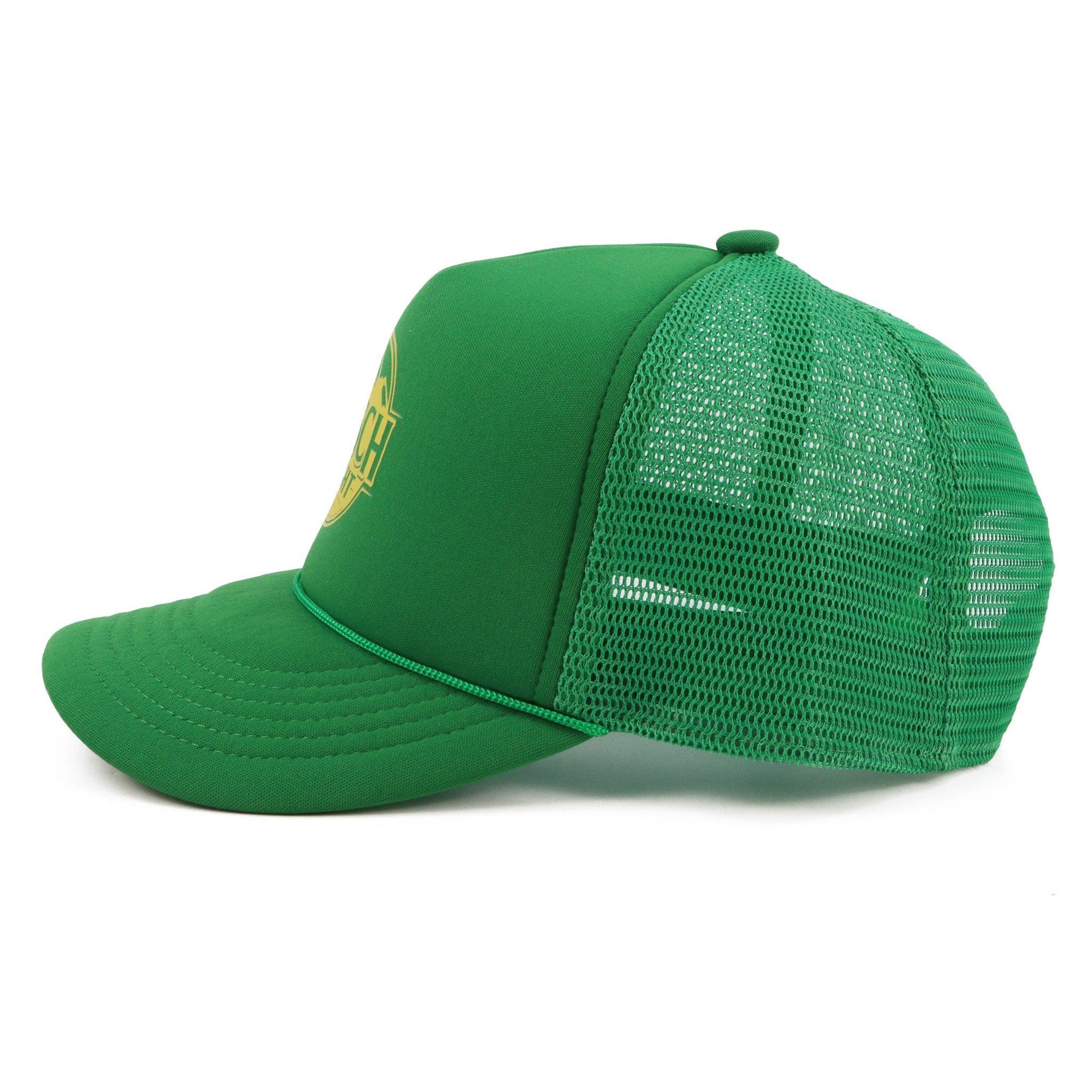 green busch light rope hat