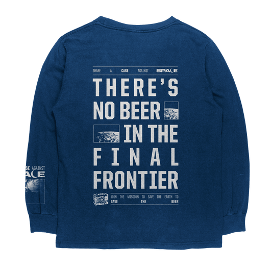 Busch Light "There's no beer in the final frontier" Case Against Space Long Sleeve Shirt