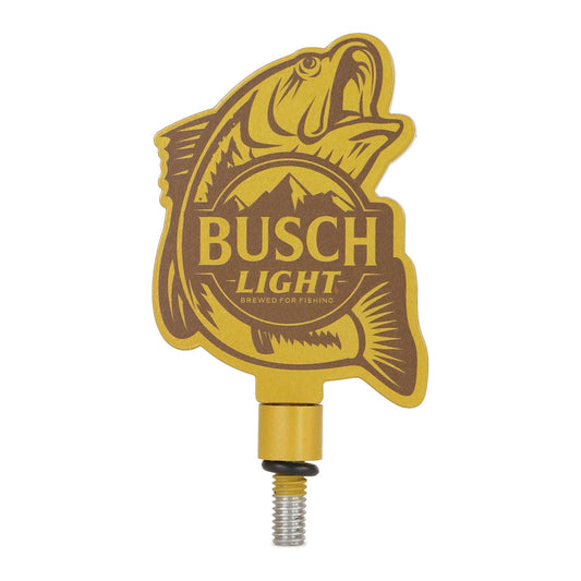 Busch Light Fish Tap Topper Gold Solo