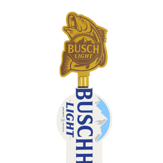Busch Light Fishing Tap Topper on Busch Light Tap Handle
