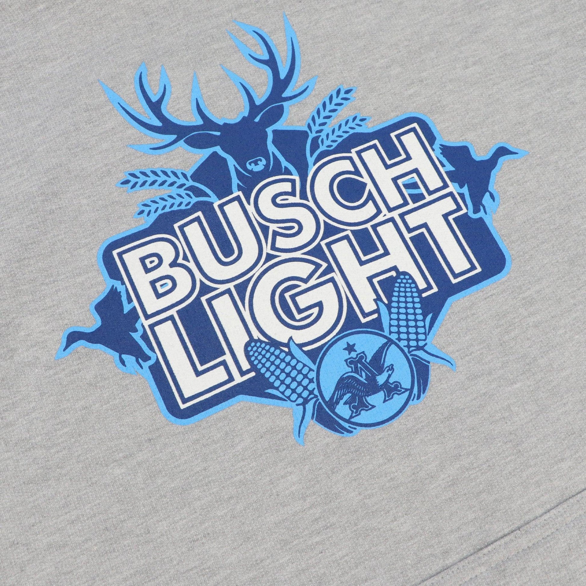 grey busch light into the wilderness hoodie