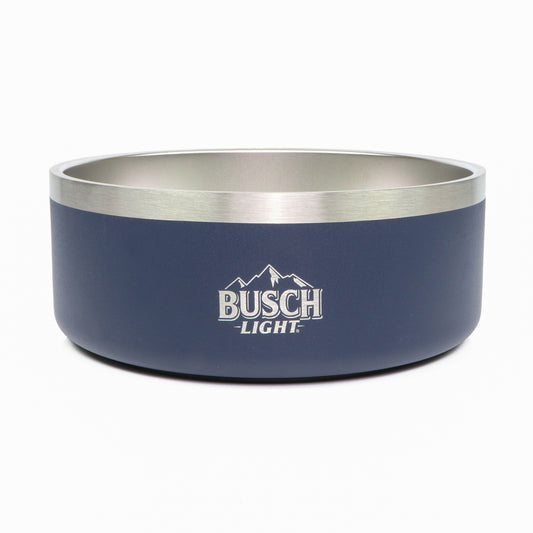 Busch Light Stainless Steel Dog Bowl