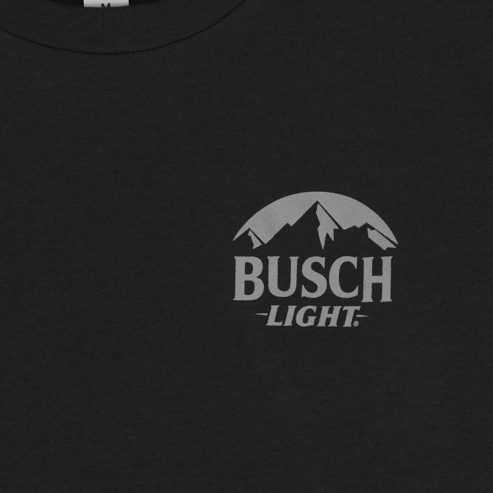 Close up-front view of Busch Light Iconic T-Shirt