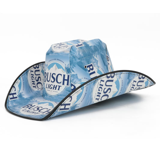 Busch Light Pattern Cowboy Hat