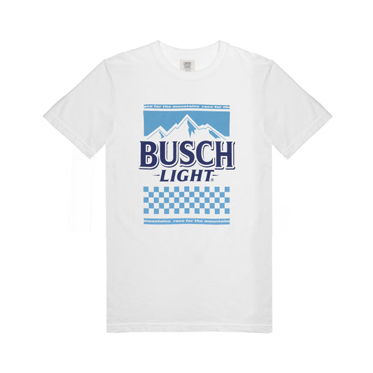 Front View of Busch Light Racing T-Shirt