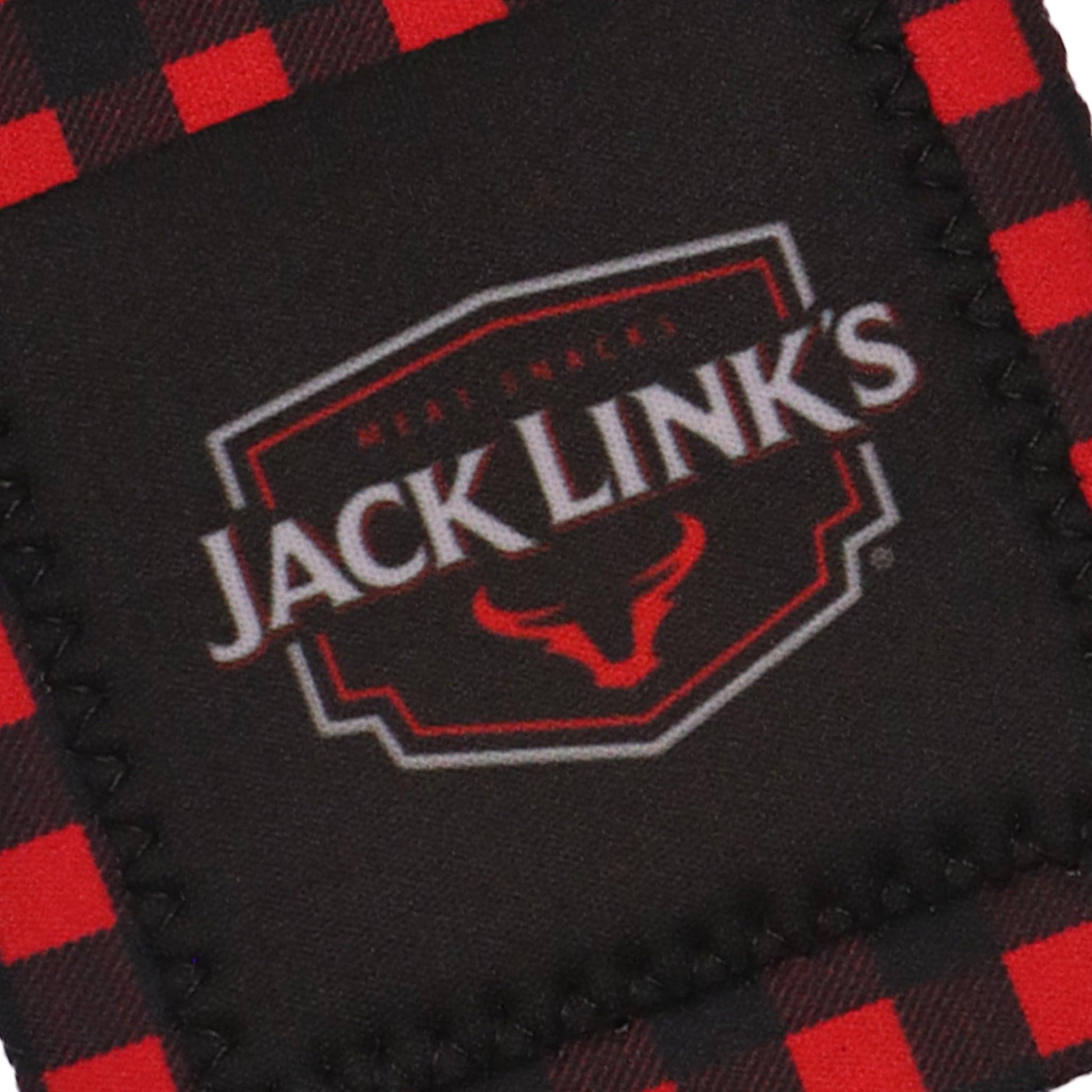 close up of Jack Links logo on pocket