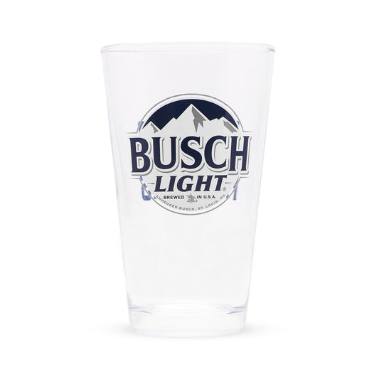 Busch Light Logo on Pint Glass