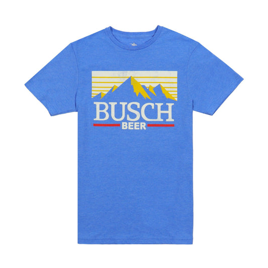 Front of t-shirt with Busch Beer logo 