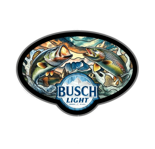 釣り　フィッシング　BUSCH LIGHT 飾り物　オシャレ Busch Light Fishing LED