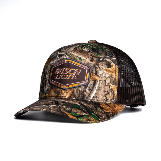Busch Light Camo Patch Hat