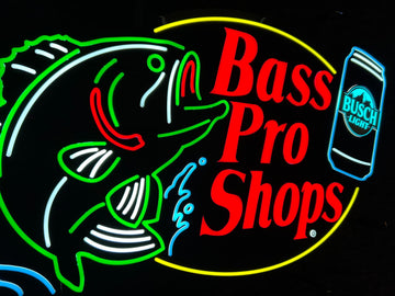 Busch Light x Bass Pro LED Sign