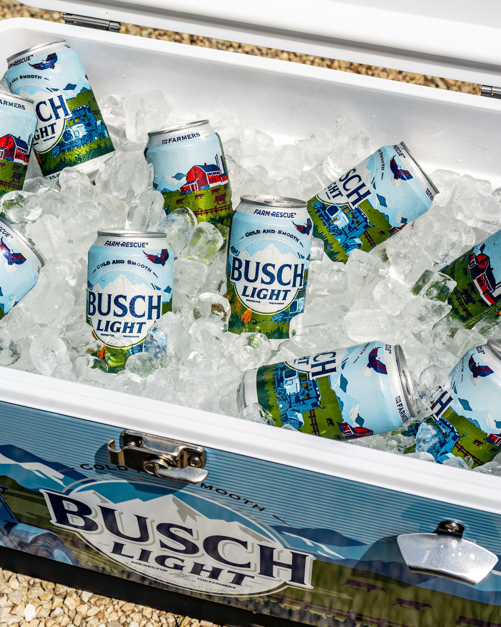 Busch Light Farming Cooler