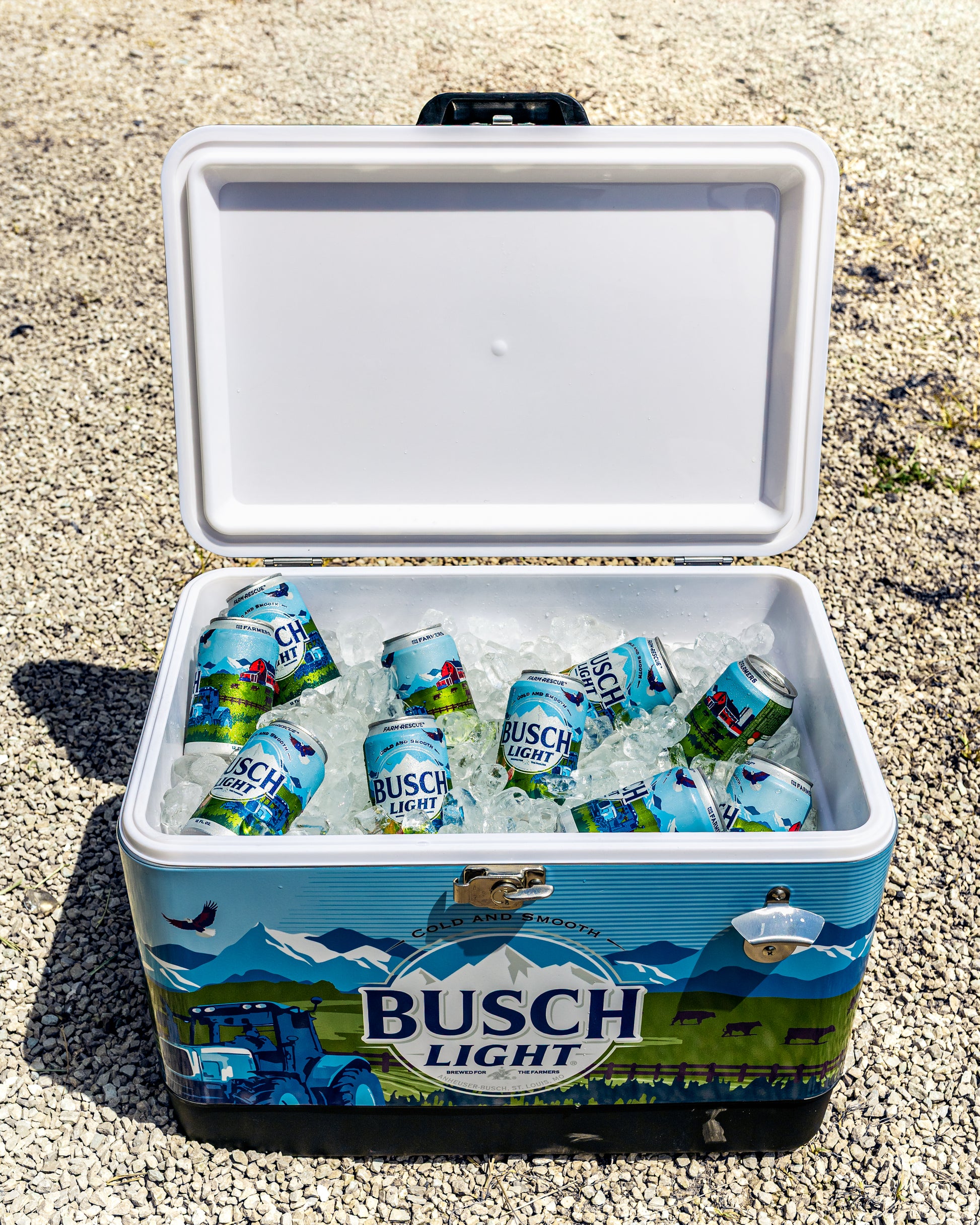 Busch Light Farming Cooler 
