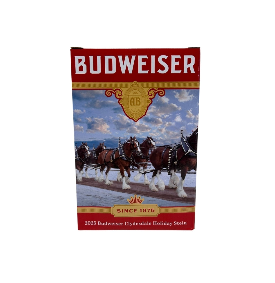 2025 Budweiser Holiday Stein