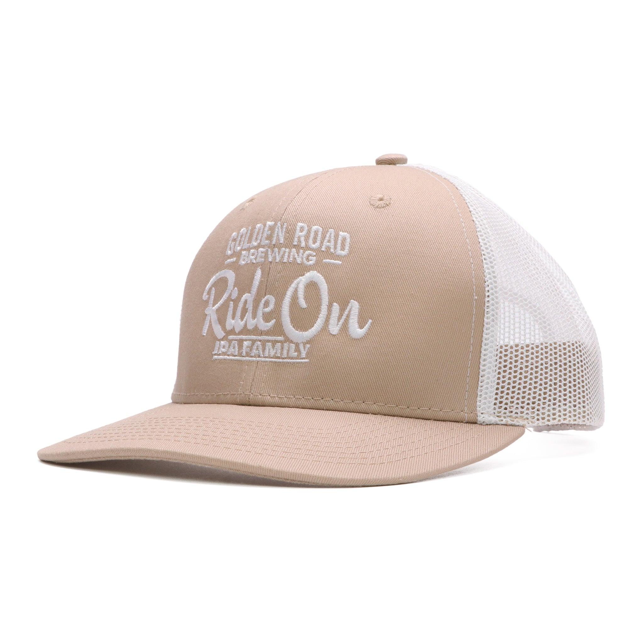Golden Road Ride On Trucker Hat