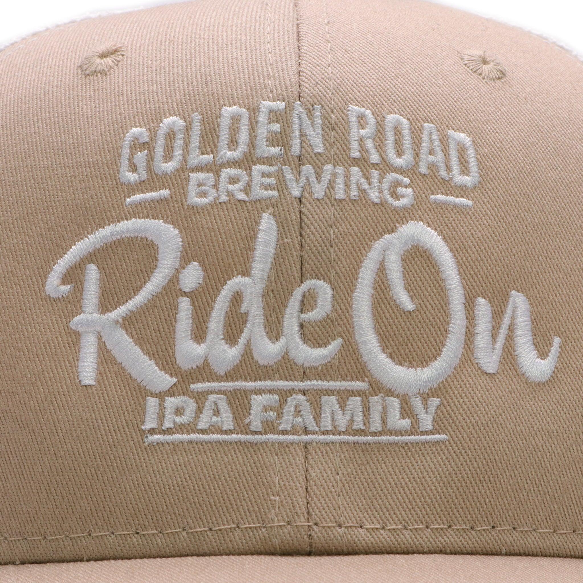 Golden Road Ride On Trucker Hat