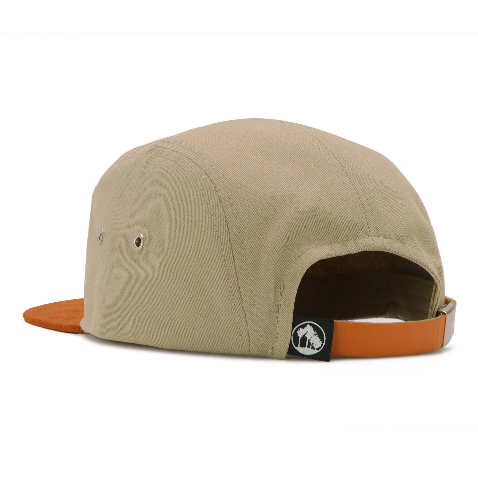 Back view of Golden Road Suede Flat Bill Hat