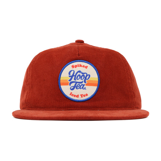 Front view of Hoop Tea Corduroy Hat