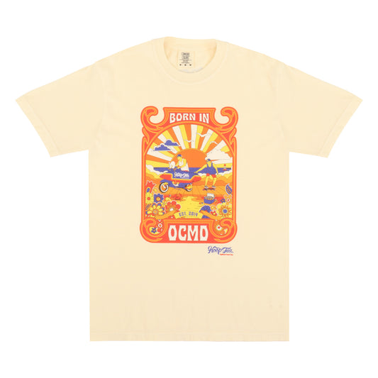 Front view of Hoop Tea Summer Vintage T-Shirt